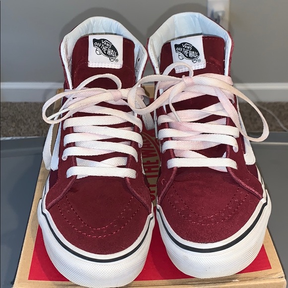 Vans Shoes - SK8-HI SLIM Windsor Wine Vans